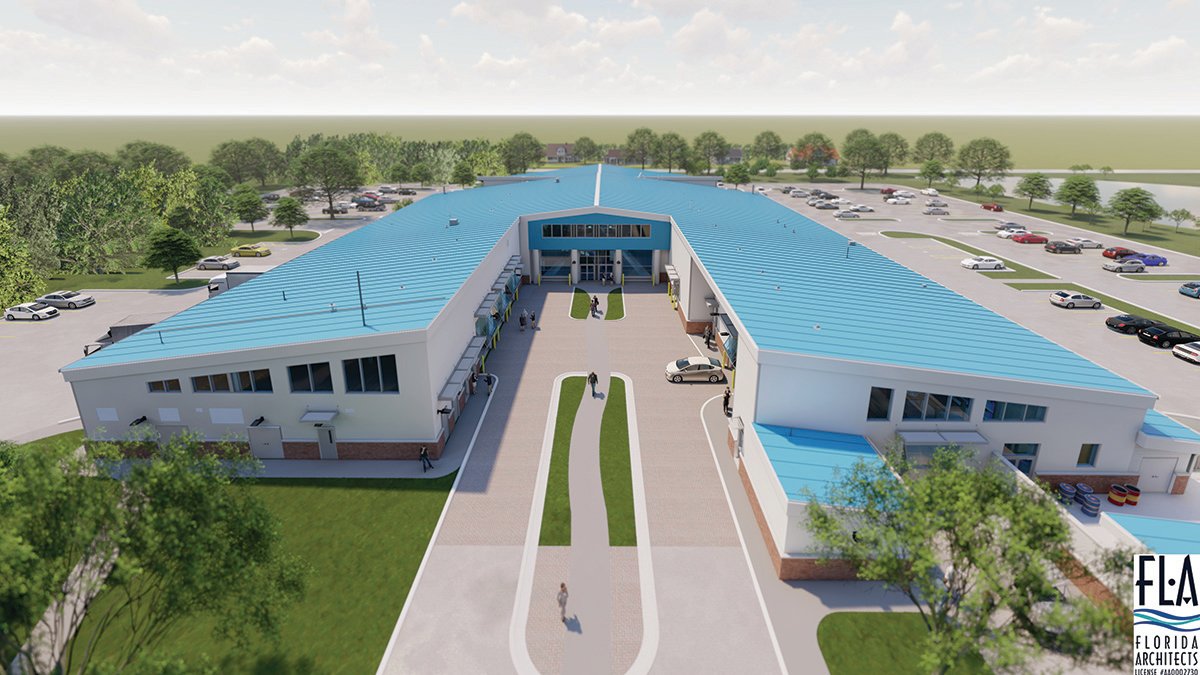 Previously known as the Treasure Coast Advanced Manufacturing Center, the more aptly named Advanced Workforce Training Complex is expected to go online by the spring of 2022.